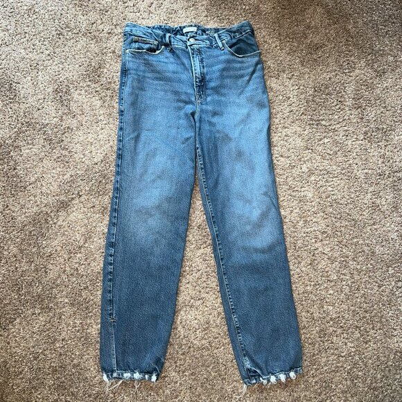 Good Boy Straight Good American Jeans - Picture 1 of 6